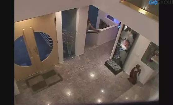 Crazed Whore Inhales His Semen Following Blowjob