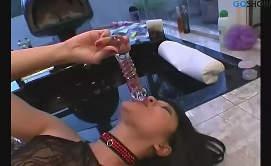 Intense Climax with Glass Dildo A Tantalizing Blend of Ass Play, Sensual Oral, and Cocksucking Delights